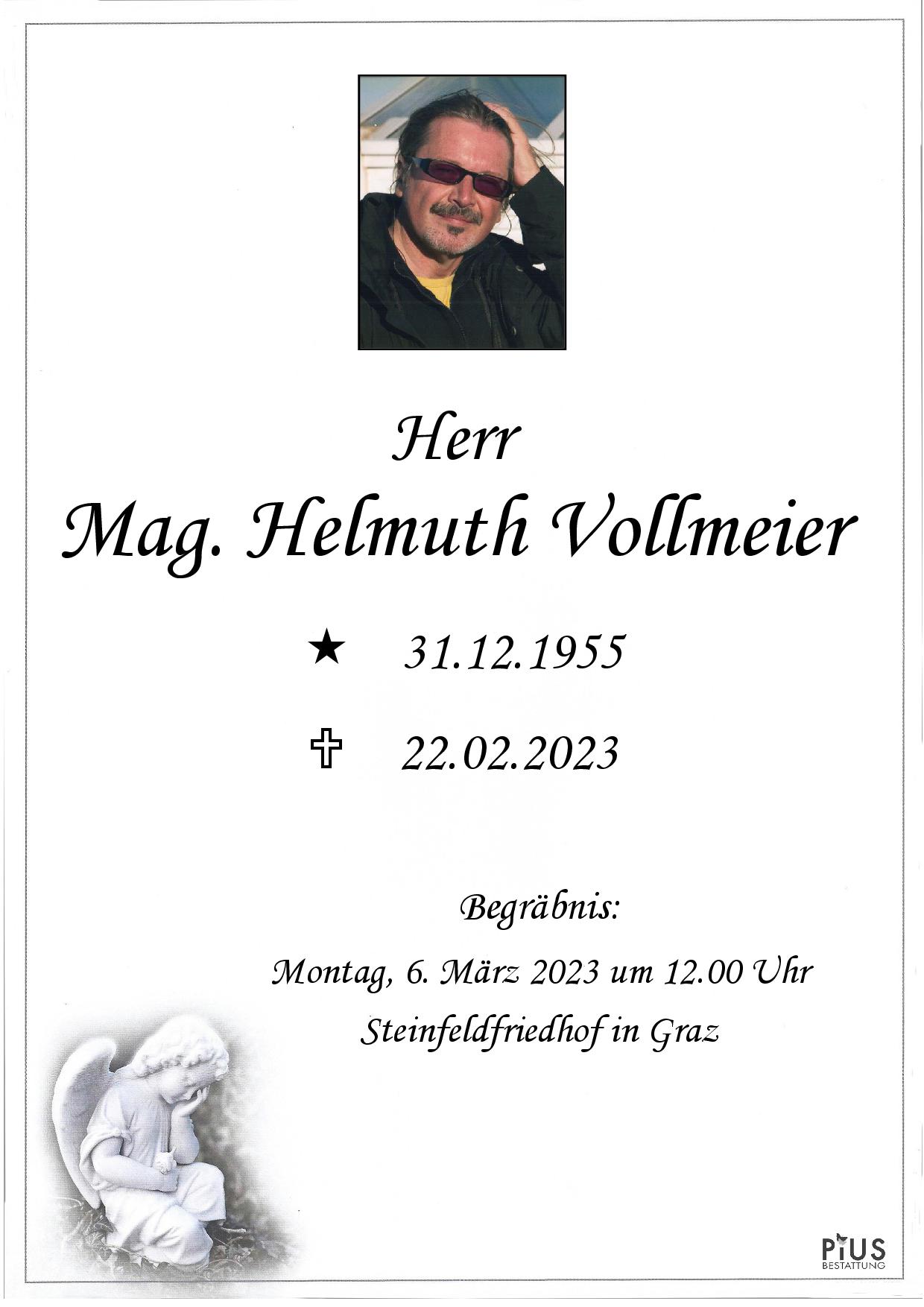 Mag. Helmuth Vollmeier